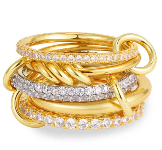 Mixed Stack Ring