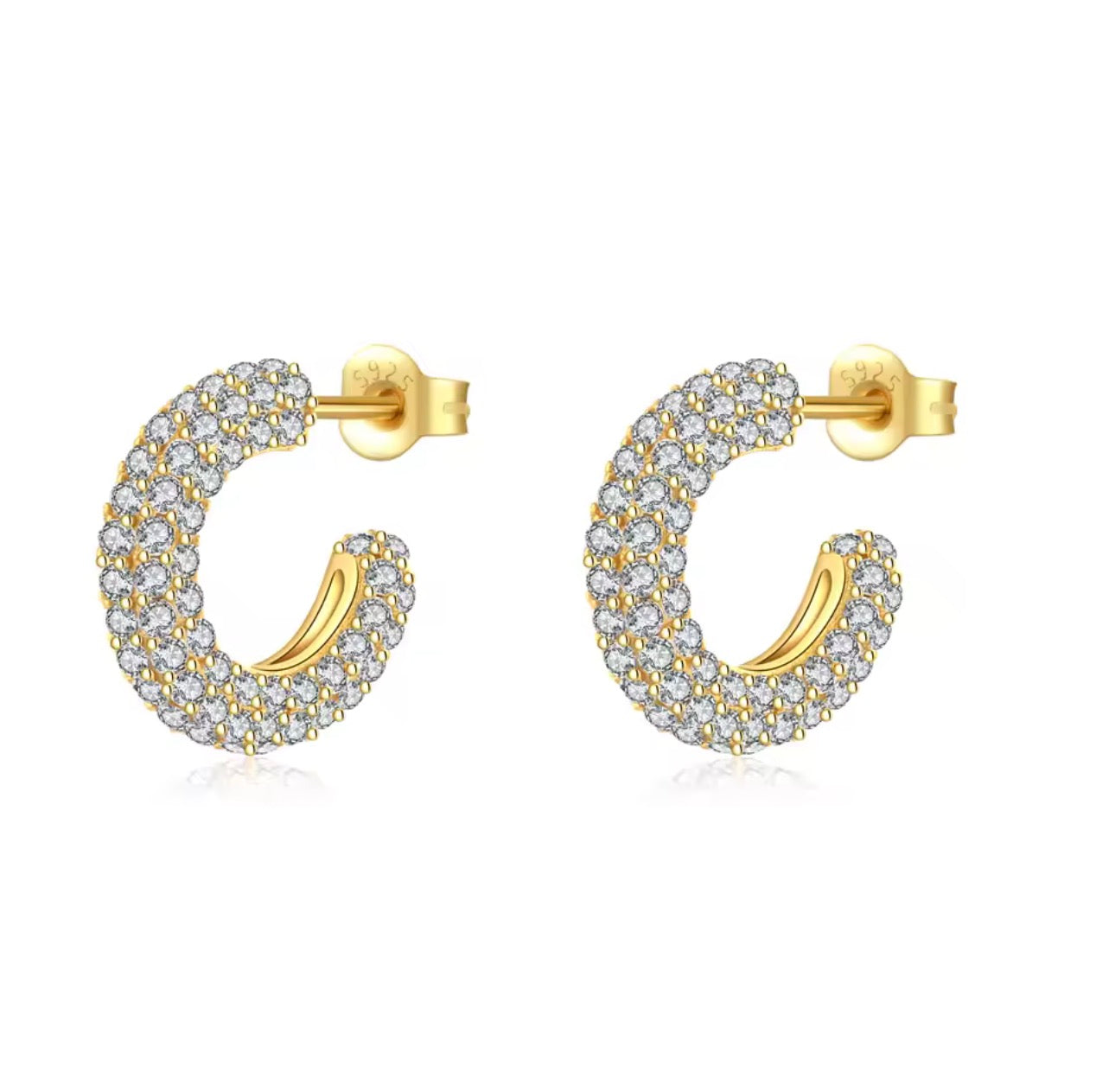 Aura Hoops Gold