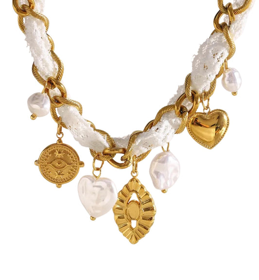 Lacey Charm Necklace
