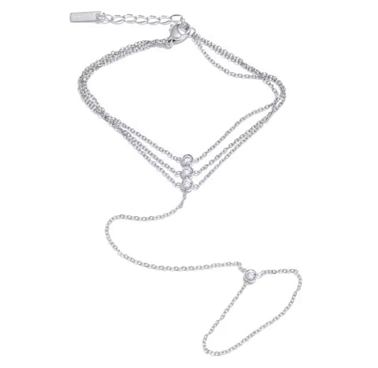 Amaya Silver Handchain