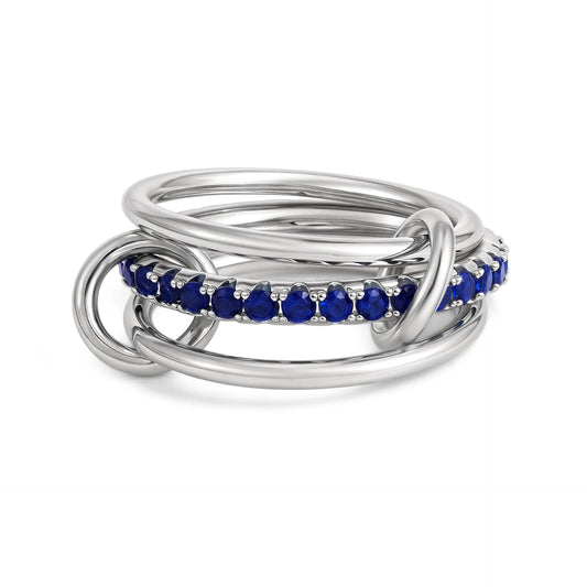 Cobalt Stack Ring