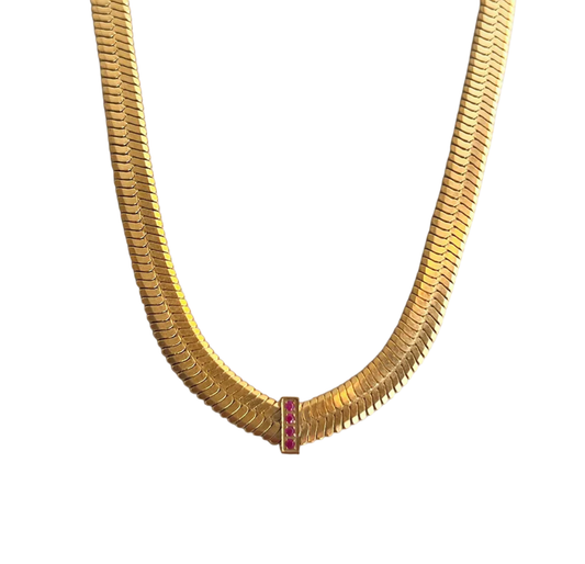 Sleek Gold Necklace (Thin)